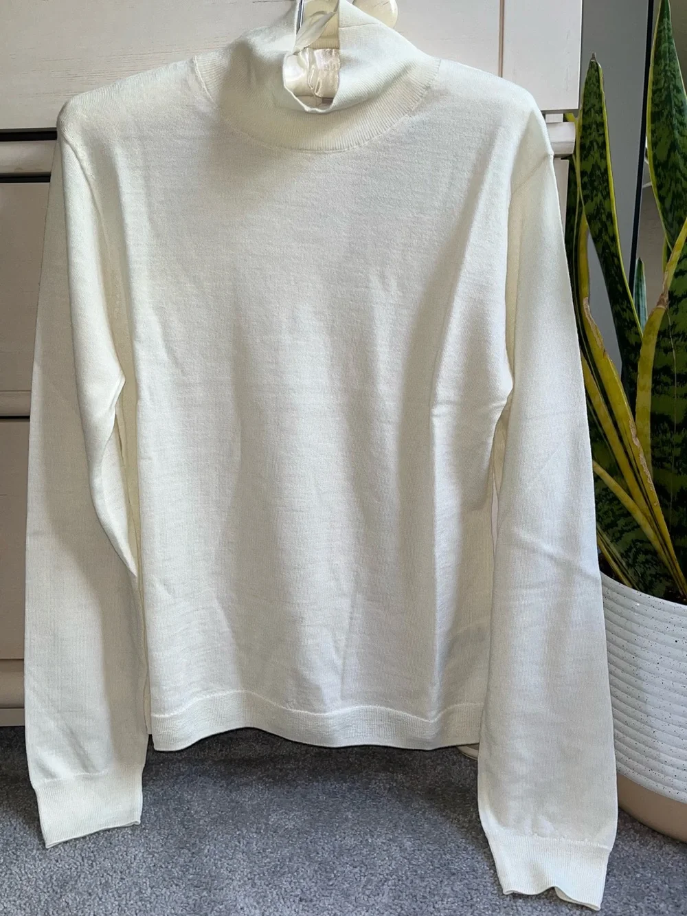 NWT J Crew Carolyn Merino Wool Sweater L